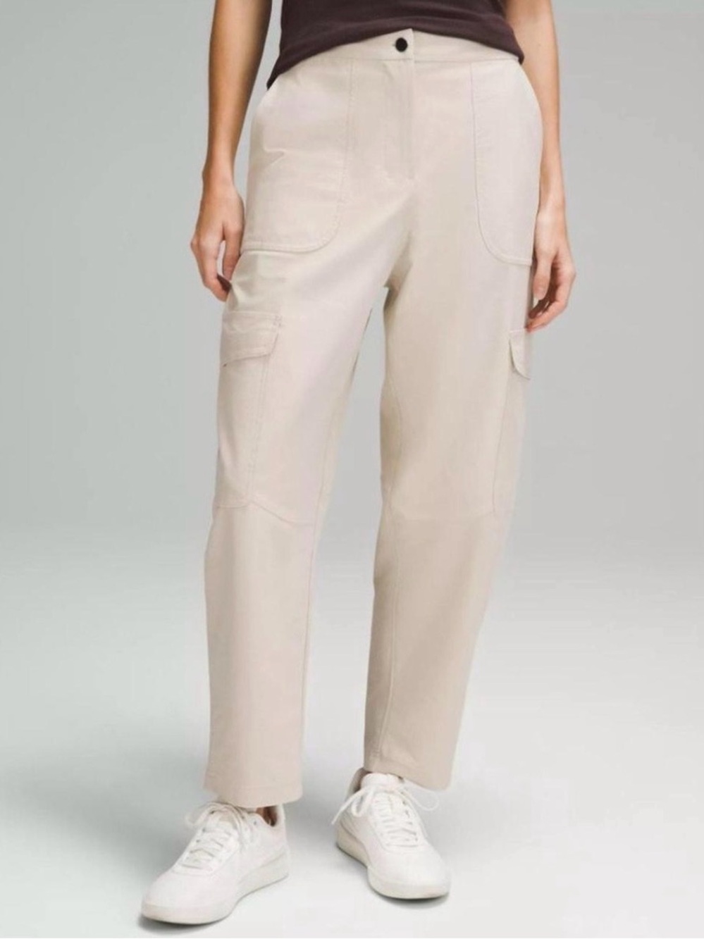 NWT Lululemon Light Utilitech Cargo Pocket High-Rise Pant Sz 30 Cream